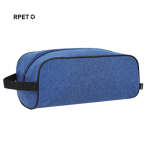 Sac pour chaussures en polyester RPET avec poignée latérale noire
