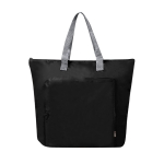 Sac isotherme pliable RPET fermeture éclair et poignées moyennes 4 kg couleur noir première vue