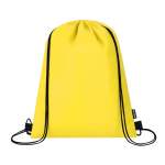 Sac à dos à cordons avec fonction isotherme à l'intérieur 4L couleur jaune première vue