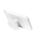 Porte-cartes pour mobile avec support et attache amovible et ajustable couleur blanc première vue