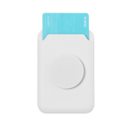 Porte-cartes pour mobile avec support et attache amovible et ajustable quatrième vue