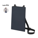 Sac bandoulière en PU avec un seul compartiment et fermeture velcro
