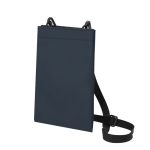 Sac bandoulière en PU avec un seul compartiment et fermeture velcro deuxième vue