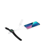 Câble de charge 5 en 1 incluant un chargeur pour smartwatch  troisième vue