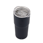 Verre en acier inoxydable recyclé avec design en relief 500 ml huitième vue