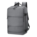 Sac à dos avec multiples compartiments de rangement 15 pouces couleur gris première vue