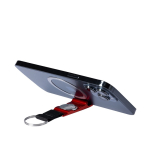 Porte-clés en nylon avec jeton pour chariot et support pour mobile  troisième vue