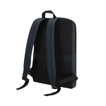 Sac à dos pour ordinateur en PU souple avec poche frontale 15'' couleur bleu marine première vue