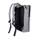 Sac à dos pour PC et idéal pour les voyages en polyester recyclé 15'” couleur gris clair deuxième vue