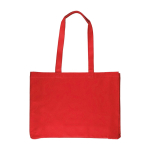 Sac de courses en coton de couleurs Oeko-Tex® 220 g/m2 couleur rouge première vue