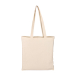 Sac de courses en coton naturel Oeko-Tex® 180 g/m2 couleur kaki première vue