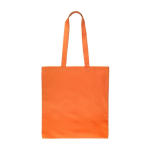 Sac de courses en coton de couleurs Oeko-Tex® 140 g/m2 couleur orange première vue