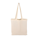 Sac de courses en coton naturel Oeko-Tex® 140 g/m2 couleur kaki deuxième vue