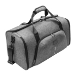 Sac de voyage en polyester recyclé avec sangle pour trolley quatrième vue