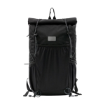 Sac à dos Roll Top en polyester pour ordinateur portable 16” couleur noir première vue