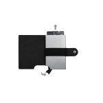 Porte-cartes avec 6 compartiments et technologie RFID troisième vue
