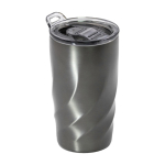 Tasse thermique anti-fuite en acier inoxydable recyclé 400ml couleur gris graphite première vue