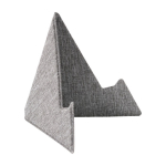 Support pliable en RPET pour téléphone et tablette couleur gris première vue