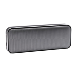 Enceinte sans fil ultra-fine en aluminium et daim 10W première vue