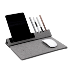 Tapis de souris multifonction avec support et chargeur de téléphone quatrième vue