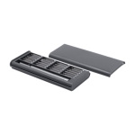 Set de 24 embouts magnétiques pour réparation appareils couleur gris graphite première vue