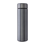 Thermos acier inoxydable recyclé avec filtre à thé 425ml couleur gris graphite première vue