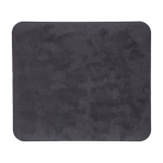 Tapis de souris fabriqué en matériaux recyclés couleur noir deuxième vue