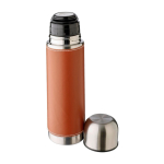 Thermos en acier inoxydable avec housse amovible en cuir 400ml quatrième vue