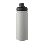 Bouteille en acier inoxydable avec embout à vis et anse 500ml couleur gris première vue