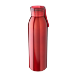 Bouteille en acier inoxydable recyclé avec bouchon et sangle 650ml deuxième vue