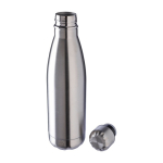 Bouteille en acier inoxydable avec bouchon à vis argenté 650ml neuvième vue
