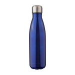 Gourde en acier inoxydable recyclé à double paroi 500ml couleur bleu première vue