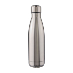 Gourde en acier inoxydable recyclé à double paroi 500ml couleur argenté première vue