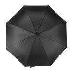 Parapluie pliant automatique à 8 panneaux avec fermeture velcro Ø120 couleur noir première vue