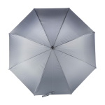 Parapluie pliant automatique à 8 panneaux avec fermeture velcro Ø120 couleur gris première vue