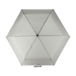 Parapluie coupe-vent pliant automatique avec housse assortie Ø98 couleur gris première vue