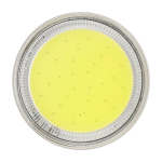 Lampe de poche circulaire avec aimant, 3 modes et rechargeable couleur blanc première vue