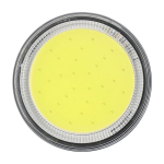 Lampe de poche circulaire avec aimant, 3 modes et rechargeable couleur gris première vue