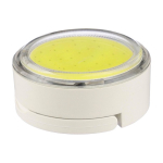 Lampe de poche circulaire avec aimant, 3 modes et rechargeable deuxième vue