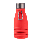 Bouteille pliable en silicone avec bouchon acier et mousqueton 550 m cinquième vue