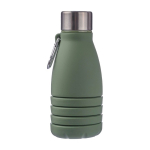 Bouteille pliable en silicone avec bouchon acier et mousqueton 550 m cinquième vue