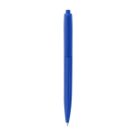 Stylo en plastique recyclé, en une seule couleur, en encre noire couleur bleu première vue