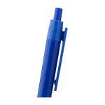 Stylo en plastique recyclé, en une seule couleur, en encre noire troisième vue