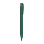 Stylo en aluminium recyclé, en une seule couleur, à encre bleue troisième vue