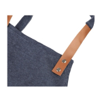 Tablier en polyester et coton avec 2 poches avant cinquième vue