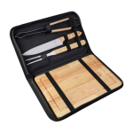 Étui avec ustensiles et planche à découper pour barbecue première vue