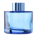 Diffuseur en verre aux différents arômes 6 bâtonnets de roseau, 100 ml couleur bleu ultramarine première vue