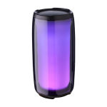 Enceinte noire avec plusieurs modes d'éclairage pour l'extérieur deuxième vue