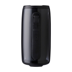 Enceinte noire avec plusieurs modes d'éclairage pour l'extérieur quatrième vue
