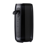 Enceinte noire avec plusieurs modes d'éclairage pour l'extérieur sixième vue